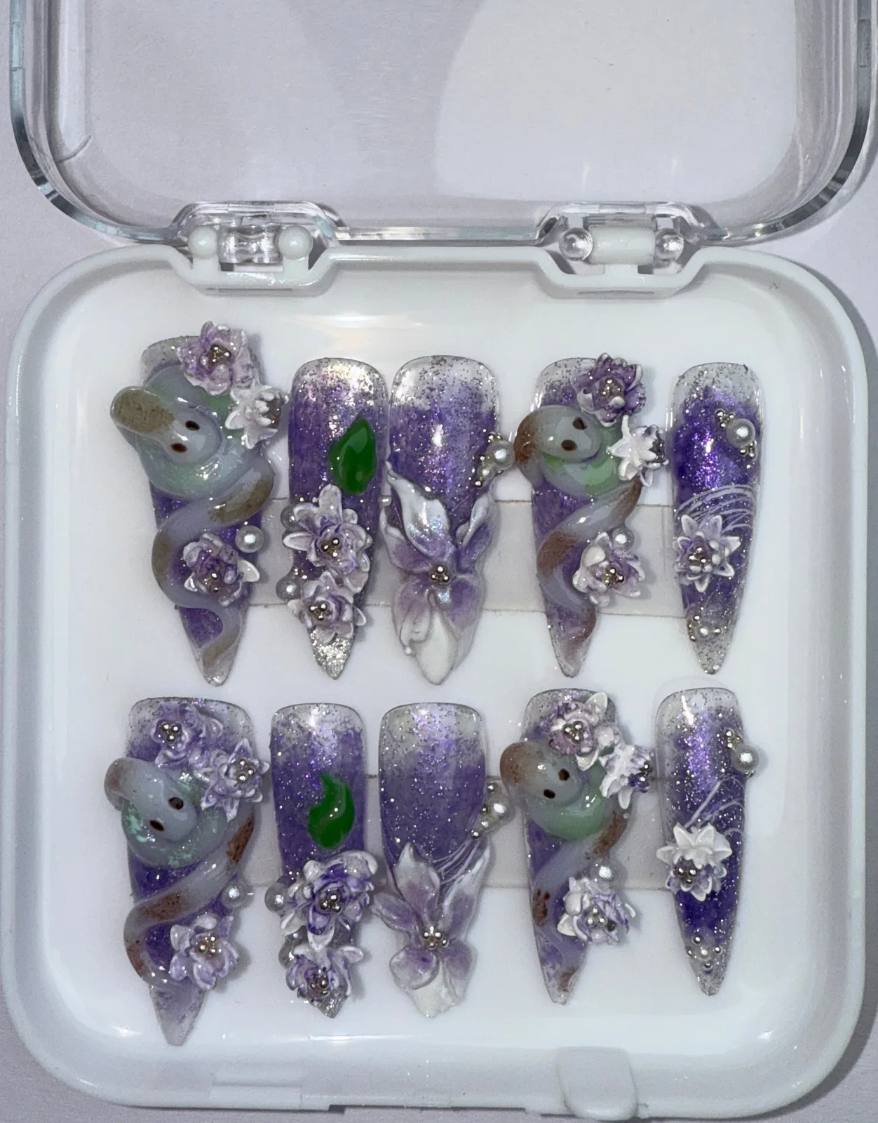SERPENTS AND FLOWERS. View 5 of 6